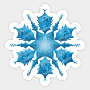 Snowflake Sticker